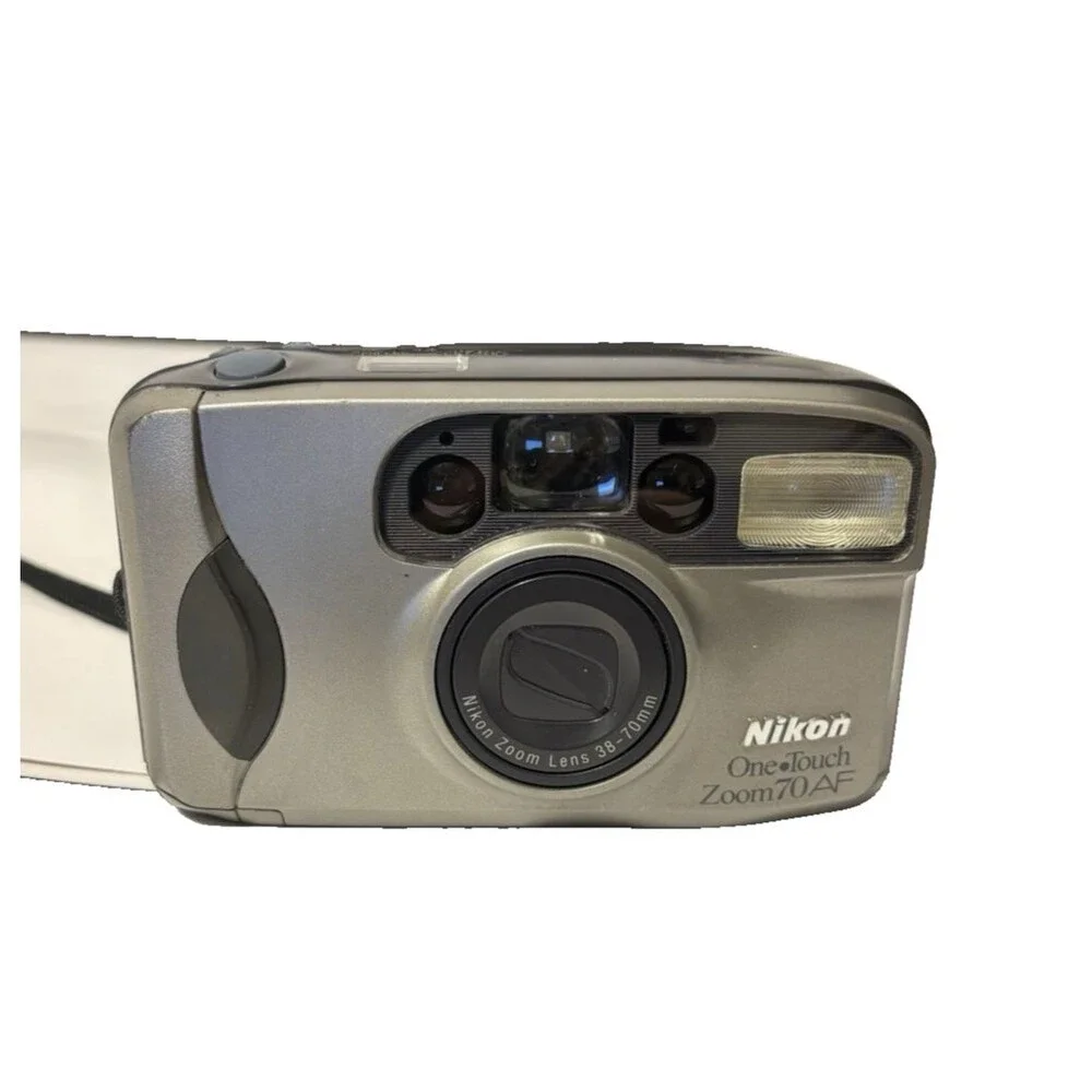 Nikon One Touch Zoom 70AF 35mm Film Point and Shoot Camera Zoom Lens 38-70mm